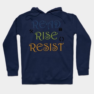 Read Rise Resist | Reader Hoodie